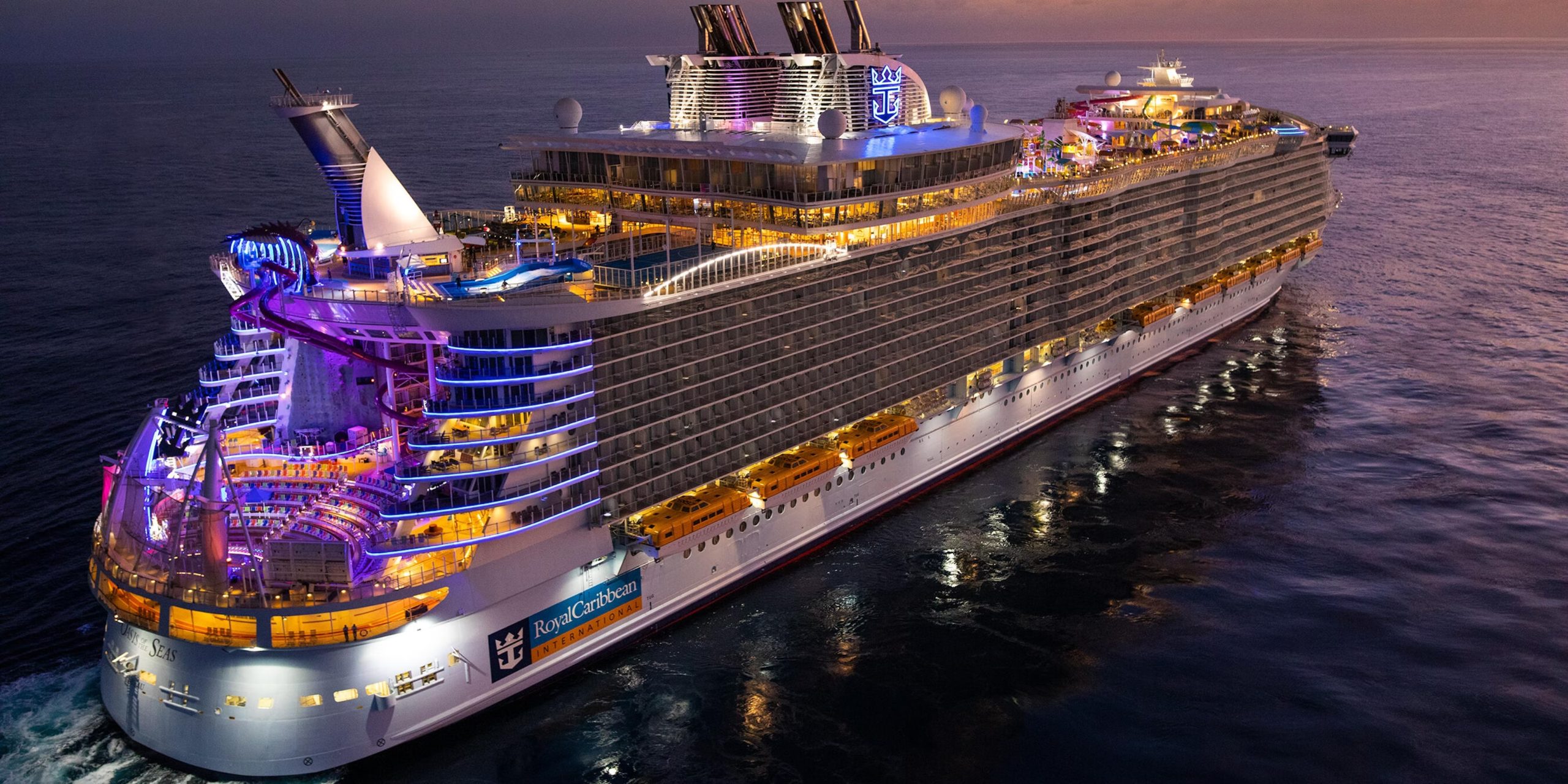 A Royal Caribbean cruise ship