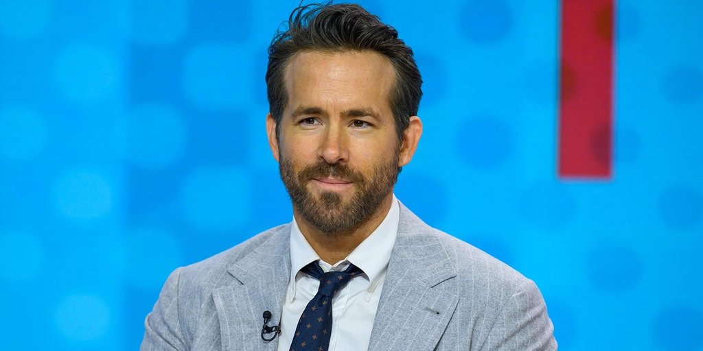 Ryan Reynolds during his interview with Hoda Kotb and Savannah Guthrie